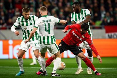 Ferencvarosi TC v Bayer 04 Leverkusen: Round of 16 Leg Two - UEFA Europa League-stock-foto