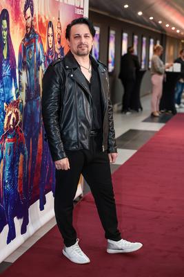 A galaxis őrzői: 3. részének vöröszőnyeges premier vetatése-stock-foto