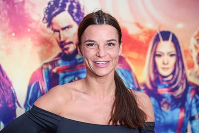 A galaxis őrzői: 3. részének vöröszőnyeges premier vetatése-stock-foto