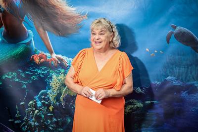 A kis Hableány című film premierje.-stock-foto