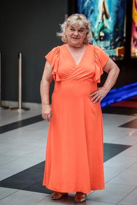 A kis Hableány című film premierje.-stock-foto