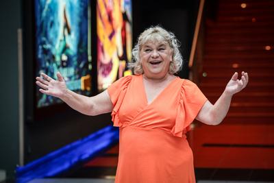 A kis Hableány című film premierje.-stock-foto