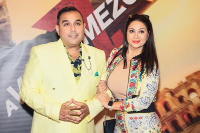 Védelmező 3. magyaroszági premierje.-stock-foto