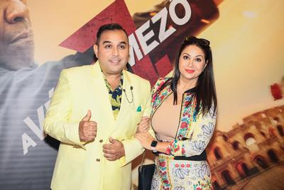 Védelmező 3. magyaroszági premierje.-stock-foto