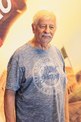 Védelmező 3. magyaroszági premierje.-stock-foto