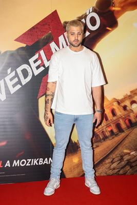 Védelmező 3. magyaroszági premierje.-stock-foto