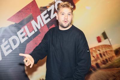 Védelmező 3. magyaroszági premierje.-stock-foto