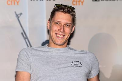 Az Alkotó premier vetítése-stock-foto