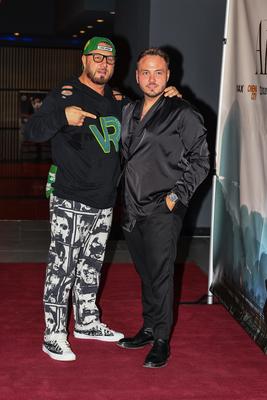 Az Alkotó premier vetítése-stock-foto