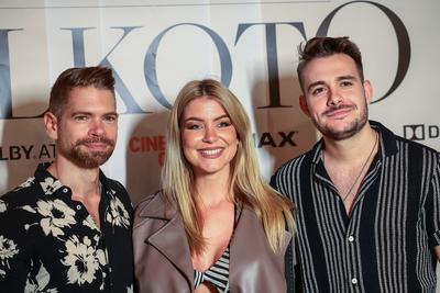 Az Alkotó premier vetítése-stock-foto