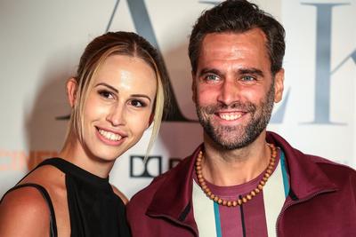 Az Alkotó premier vetítése-stock-foto