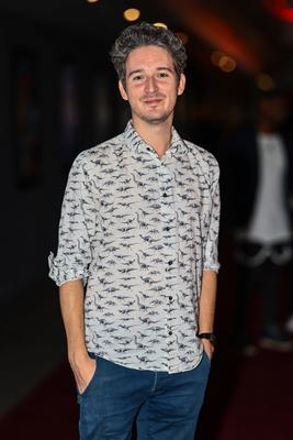 Az Alkotó premier vetítése-stock-foto