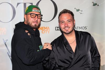 Az Alkotó premier vetítése-stock-foto