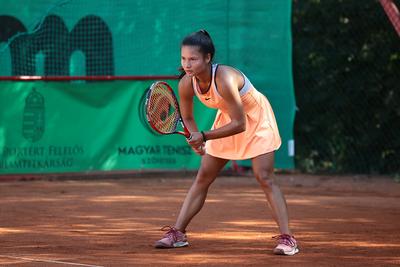 Women's tennis national championship final. (HU) Női tenis oszágos bajnokásg döntője.-stock-photo