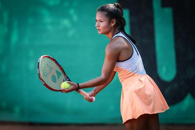 Women's tennis national championship final. (HU) Női tenis oszágos bajnokásg döntője.-stock-photo