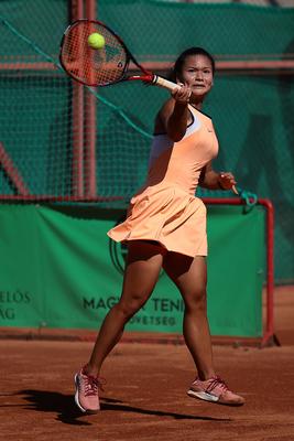 Women's tennis national championship final. (HU) Női tenis oszágos bajnokásg döntője.-stock-photo