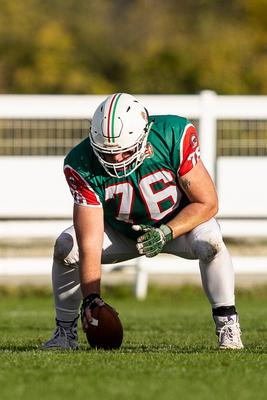 Hungary-Czech Republic IFAF Group A European Championship match-stock-photo