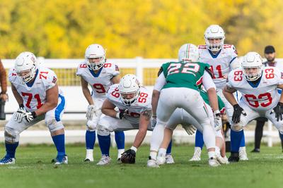 Hungary-Czech Republic IFAF Group A European Championship match-stock-photo