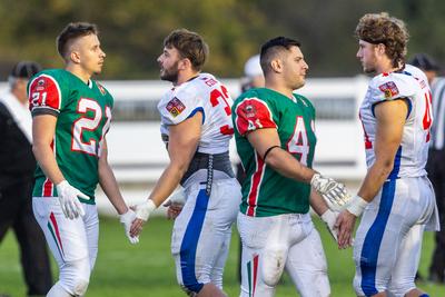 Hungary-Czech Republic IFAF Group A European Championship match-stock-photo