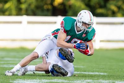 Hungary-Czech Republic IFAF Group A European Championship match-stock-photo