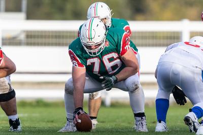 Hungary-Czech Republic IFAF Group A European Championship match-stock-foto