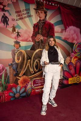 Wonka film premier-stock-photo