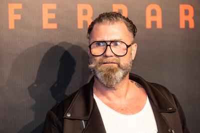 Ferrari film premier-stock-foto