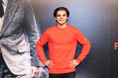 Ferrari film premier-stock-foto