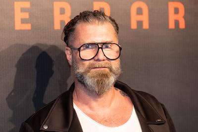 Ferrari film premier-stock-foto