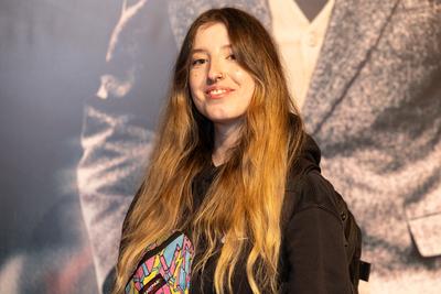 Ferrari film premier-stock-foto