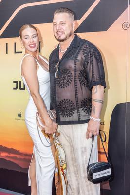 F1 film premier Budapesten.-stock-photo