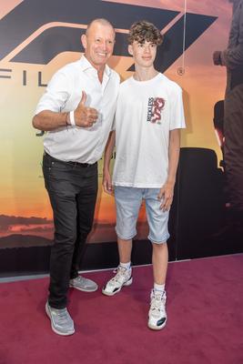 F1 film premier Budapesten.-stock-photo