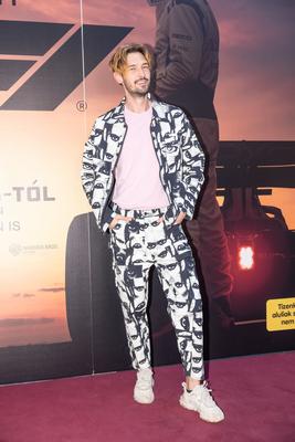 F1 film premier Budapesten.-stock-foto