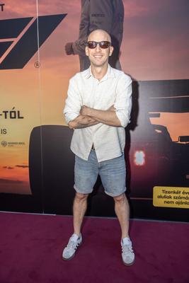 F1 film premier Budapesten.-stock-foto