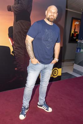 F1 film premier Budapesten.-stock-foto