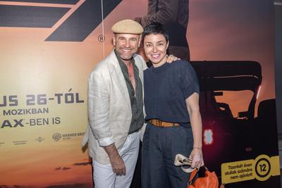 F1 film premier Budapesten.-stock-foto