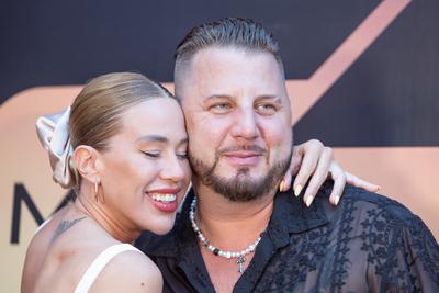 F1 film premier Budapesten.-stock-photo