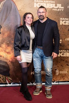 A Sárkányok Kabul felett - Díszpremier-stock-foto