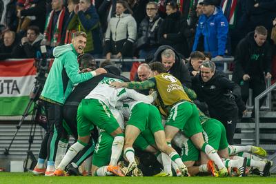 FBL-WC-2026-EUR-QUALIFIERS-HUN-IRL-stock-foto