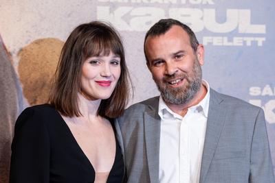 A Sárkányok Kabul felett - Díszpremier-stock-foto