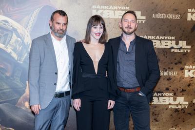 A Sárkányok Kabul felett - Díszpremier-stock-foto