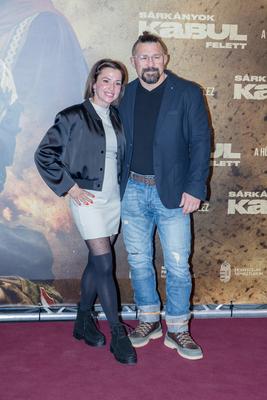 A Sárkányok Kabul felett - Díszpremier-stock-foto