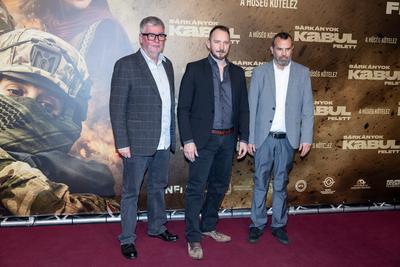 A Sárkányok Kabul felett - Díszpremier-stock-foto