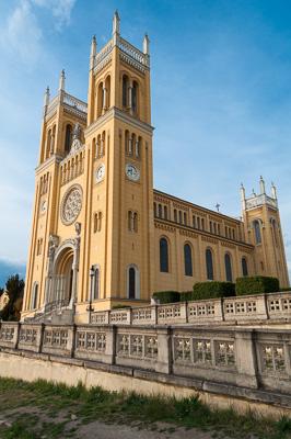 Fót, Szeplőtelen fogantatás templom-stock-foto