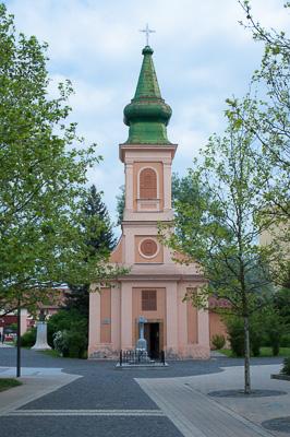 Gyula, Szentháromság kápolna-stock-foto