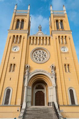 Fót, Szeplőtelen fogantatás templom-stock-foto