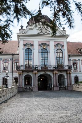 Gödöllő, Grassalkovich-kastély-stock-foto