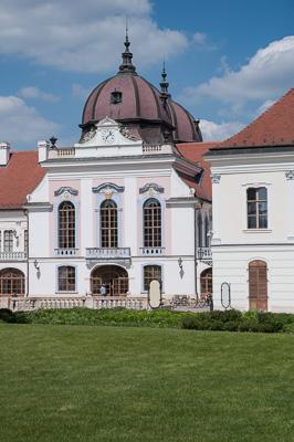 Gödöllő, Grassalkovich-kastély-stock-foto