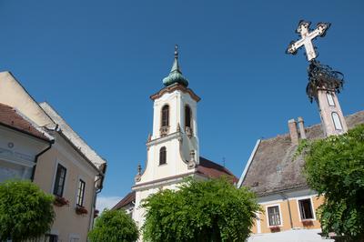 Szentendre, Fő tér-stock-foto