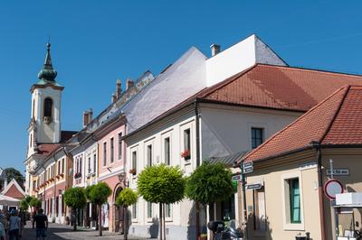 Szentendre, Fő tér-stock-foto